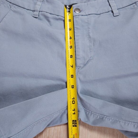 Lululemon Commission Shorts Mens Size 32 Classic Fit 8" Warpstreme Blue - Picture 9 of 12